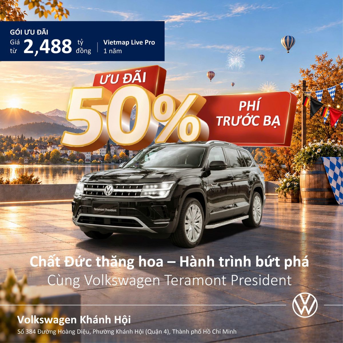 VOLKSWAGEN KHUYẾN MÃI 2026: ƯU ĐÃI LÊN ĐẾN 100% THUẾ TRƯỚC BẠ + GÓI PHỤ KIỆN CAO CẤP THEO XE 16 1791008033624 1580090773691065906 g8695713568381619058 992a992bd33315bba9dc70b283fa6df0