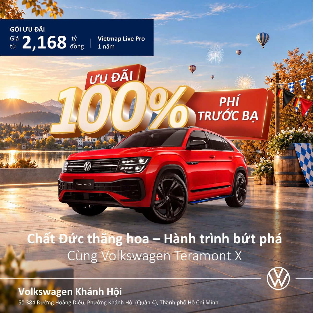 VOLKSWAGEN KHUYẾN MÃI 2026: ƯU ĐÃI LÊN ĐẾN 100% THUẾ TRƯỚC BẠ + GÓI PHỤ KIỆN CAO CẤP THEO XE 12 1791008033626 1580090773691065906 g8695713568381619058 59507aa07a9b5f90300ce7c8375d2ae5