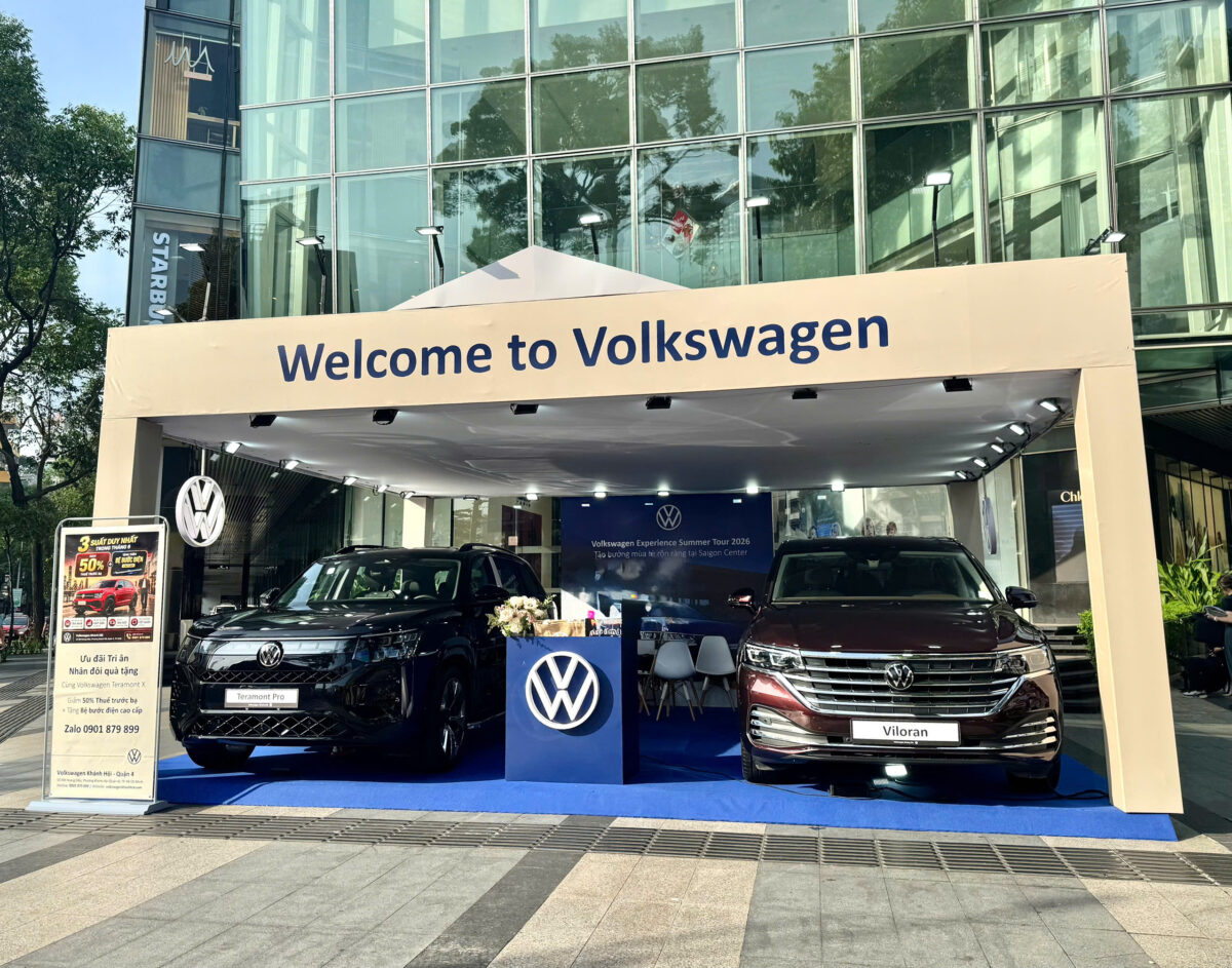 Sự Kiện Trưng Bày & Lái Thử Volkswagen Tại Saigon Centre 2026 | Hàng Trăm Khách Hàng Trải Nghiệm Teramont Pro & Viloran 1 Trưng bày & Lái thử Volkswagen tại Saigon Centre 2026