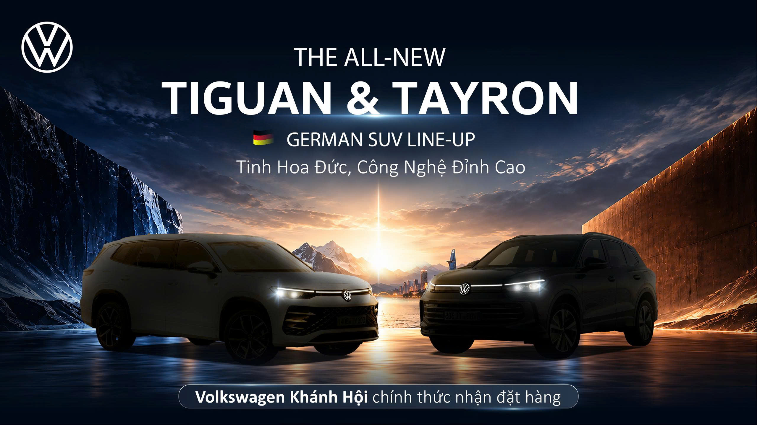 Chính Thức Nhận Booking Volkswagen Tayron & All New Tiguan 2026 Chỉ Từ 1.339 Tỷ Đồng | SUV Nhập Khẩu Đức